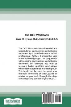 The OCD Workbook: 2nd Edition: Your Guide to Breaking Free from Obsessive-Compulsive Disorder (16pt Large Print Edition)