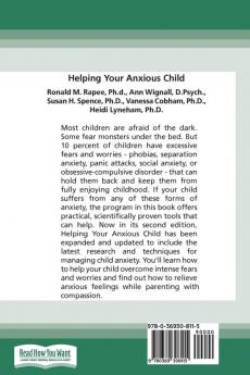 Helping Your Anxious Child: A Step-by-Step Guide for Parents (16pt Large Print Edition)