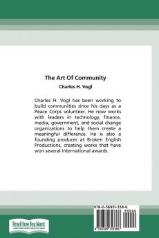 The Art of Community: Seven Principles for Belonging (16pt Large Print Edition)