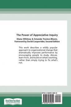 The Power of Appreciative Inquiry: A Practical Guide to Positive Change (Revised Expanded) (16pt Large Print Edition)