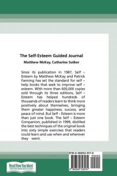 The Self-Esteem Guided Journal (16pt Large Print Edition)