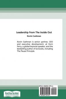 Leadership from the Inside Out: Becoming a Leader for Life (Third Edition) (16pt Large Print Edition)