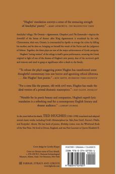 The Oresteia of Aeschylus: A New Translation by Ted Hughes