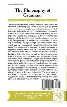 The Philosophy of Grammar