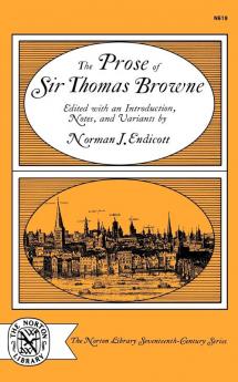 The Prose of Sir Thomas Browne