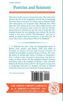 Poetries and Sciences a Reissue of Science and Poetry (1926 1935) with Commentary