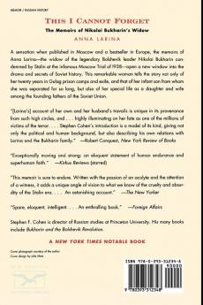 This I Cannot Forget