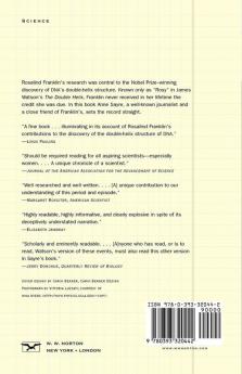 Rosalind Franklin and DNA