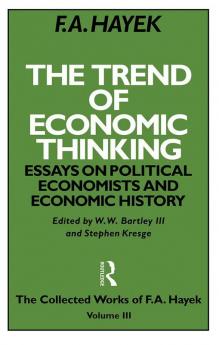 Trend of Economic Thinking