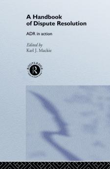 Handbook of Dispute Resolution