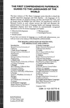 Major Languages of South Asia the Middle East and Africa