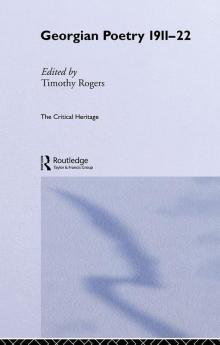 Georgian Poetry 1911-22