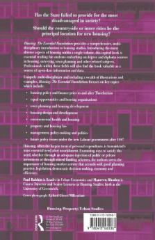 Housing: The Essential Foundations