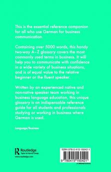 German/English Business Glossary