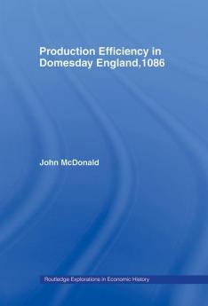 Production Efficiency in Domesday England 1086