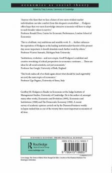 Economics and Utopia