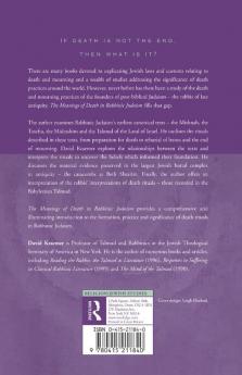 Meanings of Death in Rabbinic Judaism