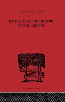 Ethics and the History of Philosophy