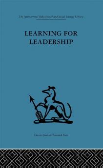 Learning for Leadership