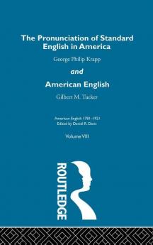 The Pronunciation of Standard English in America