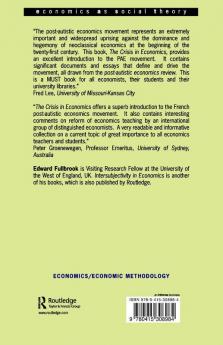 Crisis in Economics