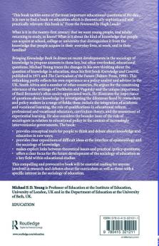 Bringing Knowledge Back In