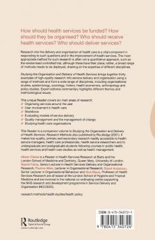Studying the Organisation and Delivery of Health Services