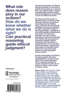 Practical Reasoning and Ethical Decision