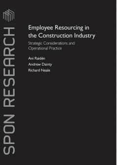 Employee Resourcing in the Construction Industry