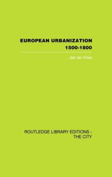 European Urbanization 1500-1800