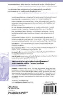 Psychotherapeutic Approaches to Schizophrenic Psychoses