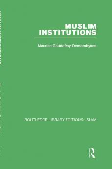 Muslim Institutions