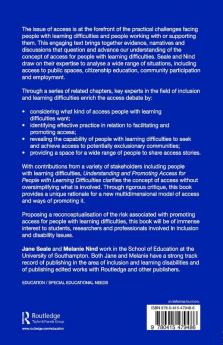 Understanding and Promoting Access for People with Learning Difficulties
