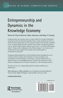 Entrepreneurship and Dynamics in the Knowledge Economy
