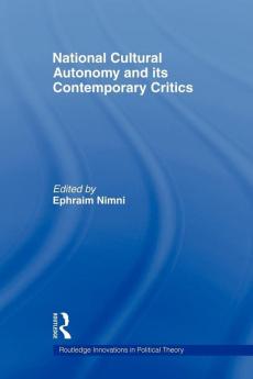 National-Cultural Autonomy and its Contemporary Critics