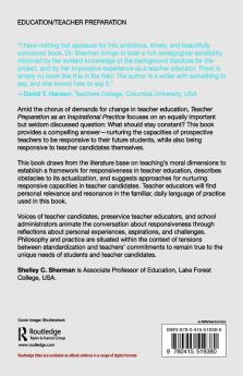 Teacher Preparation as an Inspirational Practice