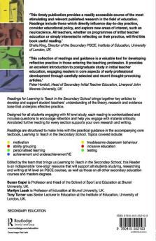 Readings for Learning to Teach in the Secondary School
