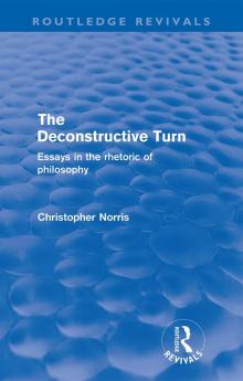 Deconstructive Turn (Routledge Revivals)
