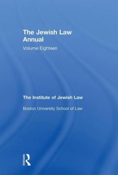 Jewish Law Annual Volume 18