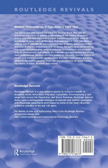 Modern Historians on British History 1485-1945 (Routledge Revivals)