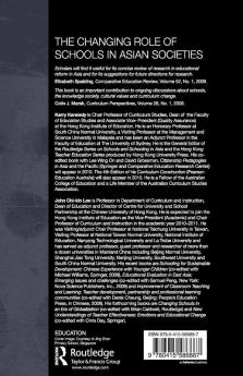 Changing Role of Schools in Asian Societies