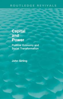 Capital and Power (Routledge Revivals)