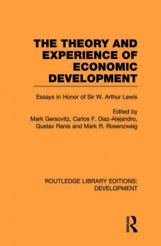 Theory and Experience of Economic Development