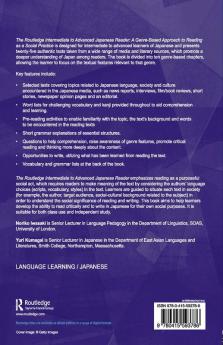 Routledge Intermediate to Advanced Japanese Reader