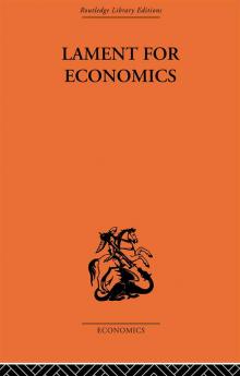 Lament for Economics