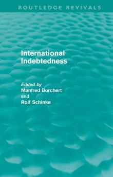 International Indebtedness (Routledge Revivals)