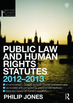 Public Law and Human Rights Statutes