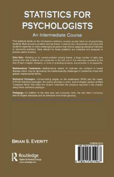 Statistics for Psychologists