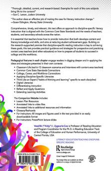 Teaching Discipline-Specific Literacies in Grades 6-12