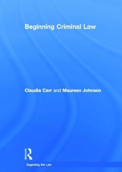 Beginning Criminal Law